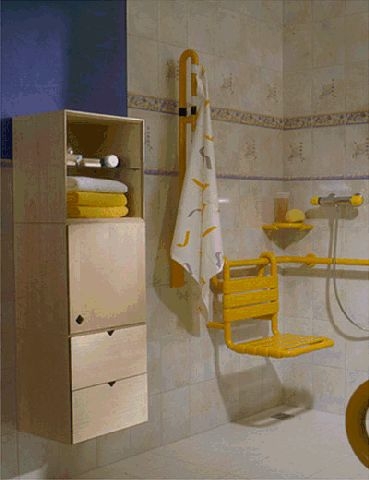 Barrierefreie Dusche "Geberit"
